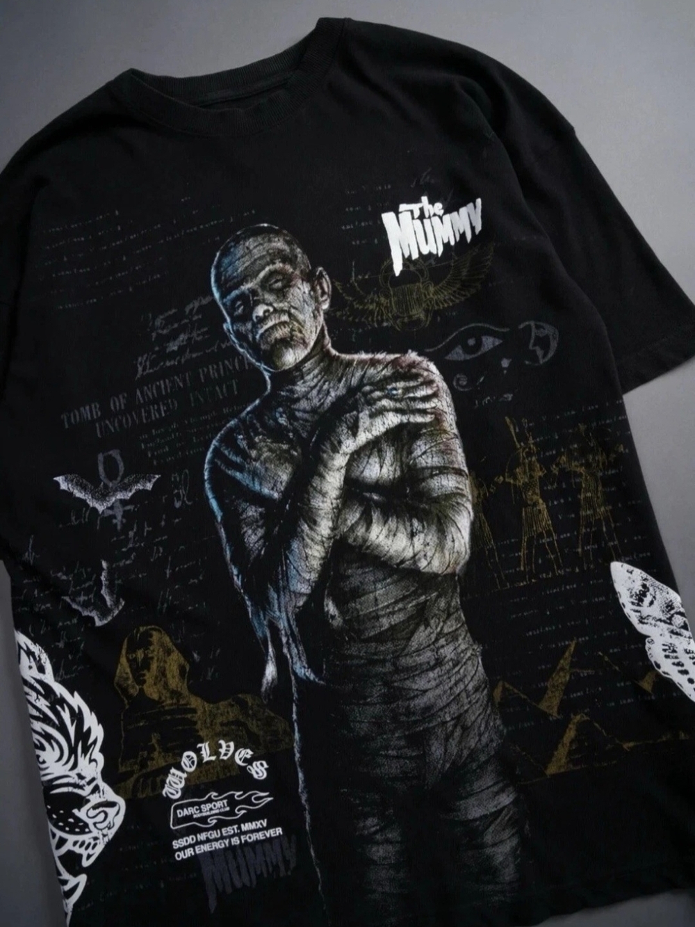 Darc Sport x Universal Monsters the Mummy Side by Side Series Premium Tee XL NWT